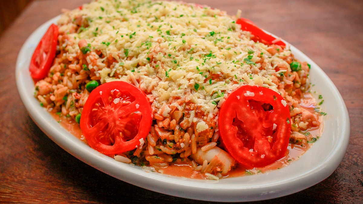 Arroz de Polvo - Restaurante Confraria do França - Rio Vermelho - Salvador - Bahia
