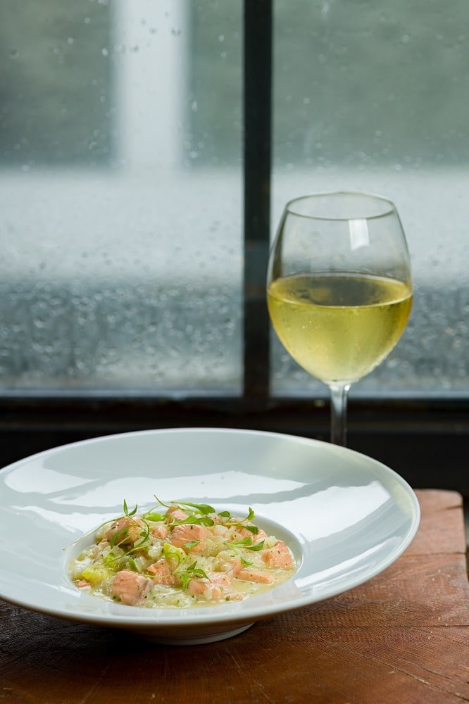 Risoto de Salmão Foto Frederico Pimentel