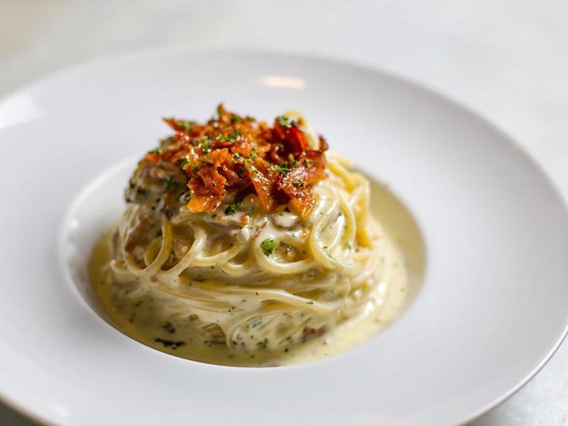 Dia do Macarrao Carbonara