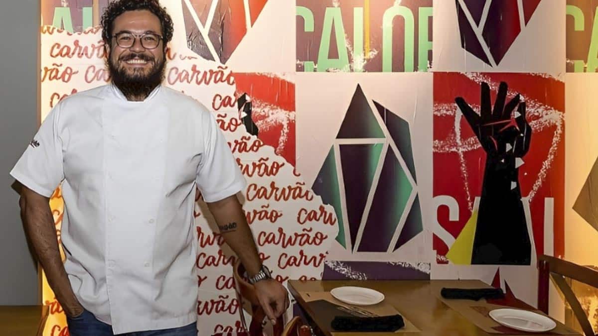 Chef Ricardo Silva Deixa Carvão