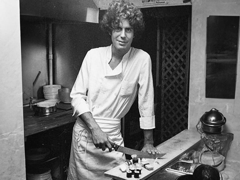 Anthony Bourdain Jovem