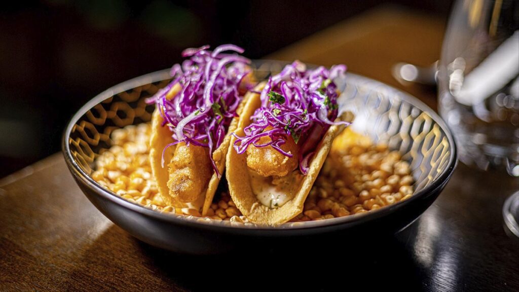 almoco executivo guarany taco de peixe 1