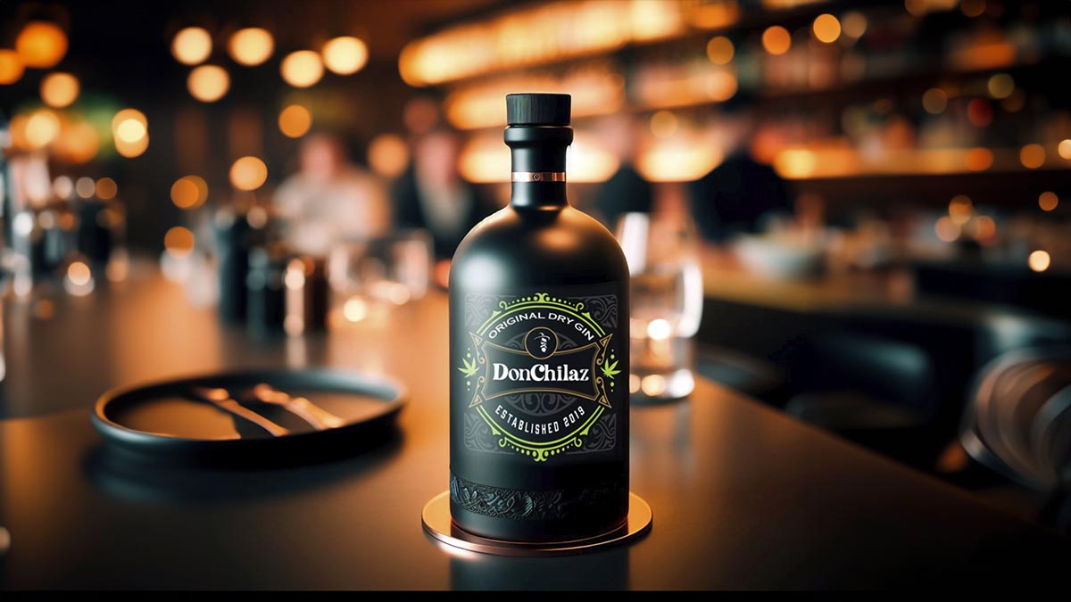 Gin Canábico DonChilaz