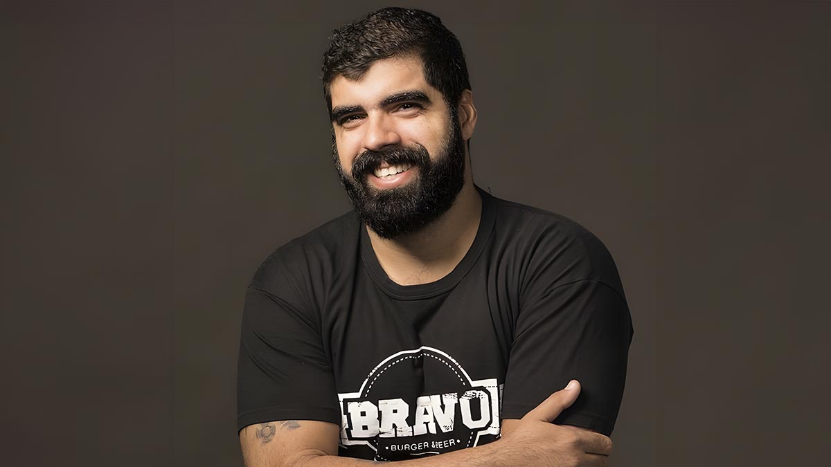 Rafael Zacarias na Burger Crew em Salvador 2024