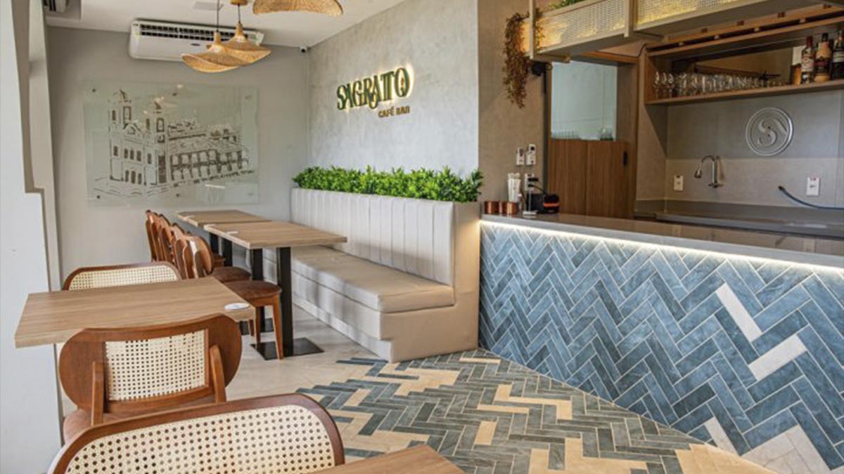 Sagratto Café Bar na Colina Sagrada em Salvador